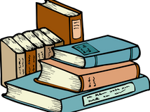 Books Png Cartoon 3 Image - Stack Of Books Clipart,Books Png